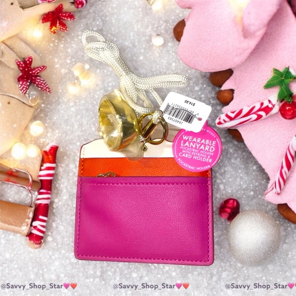 Bath & Body works Colorful Wearable Lanyard with Card holder🧁 - Picture 1 of 2